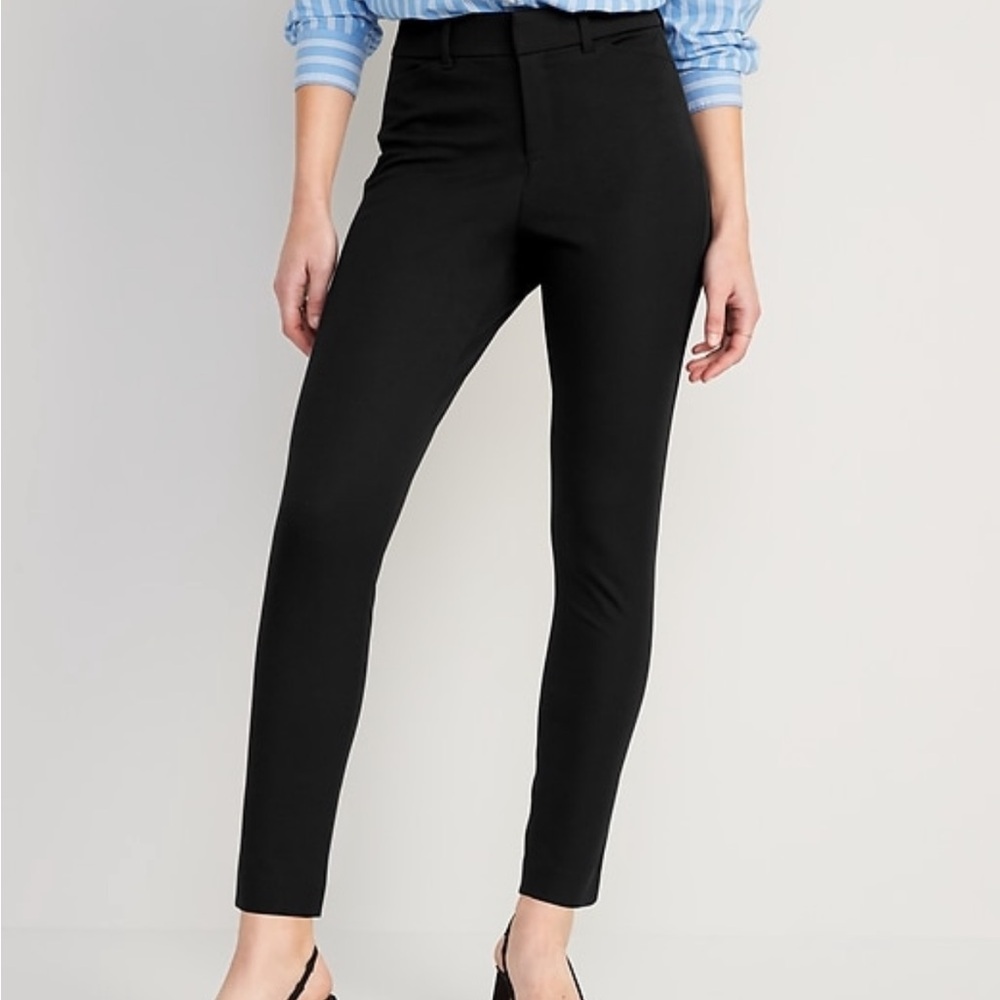 Old Navy Women’s Pixie High Waisted Skinny Black Women's Pants